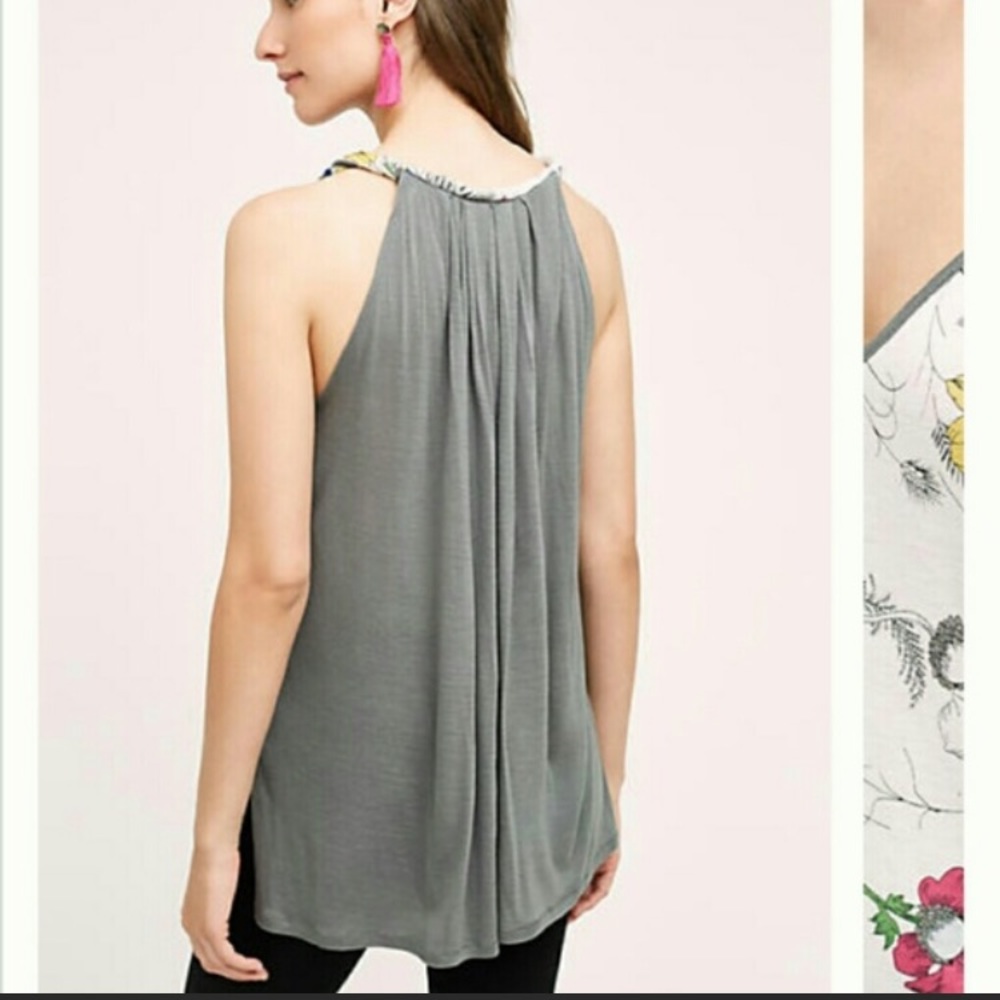 NWOT Anthropologie Tiny Sorcha twisted strap tank - Picture 2 of 7